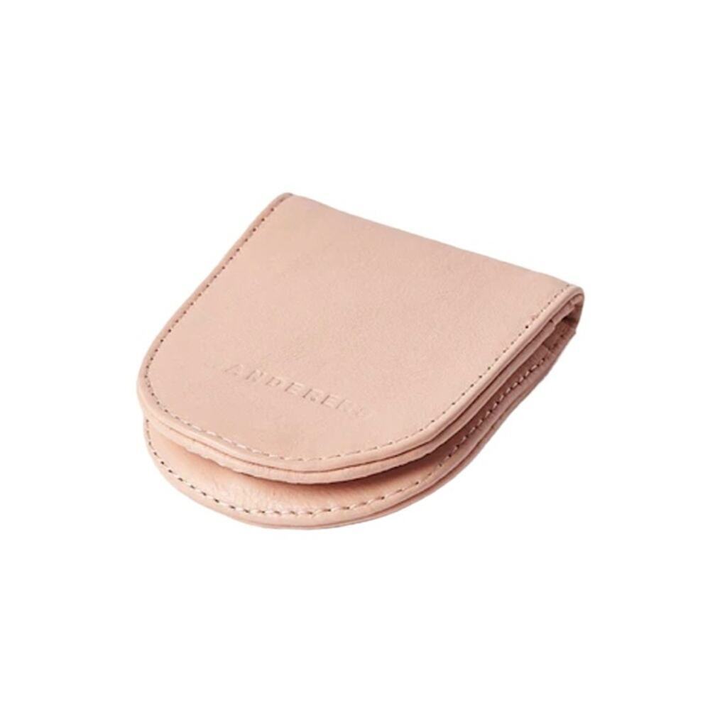Wanderers Travel Co Leather Ibiza Card Wallet in Blush